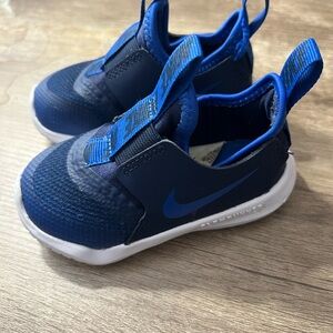 Nike Blue Slip-On Sneakers with Cushioned Sole